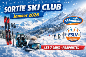⛷️ Sortie Ski Club – Janvier 2026